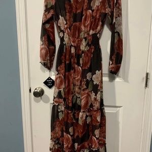Floral maxi dress